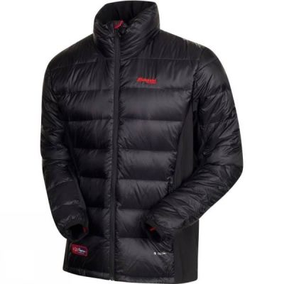 Plumas Bergans Myre Hombre - Negras / Rojas - Chile MCS159642